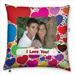 coussin d'amour multicolor