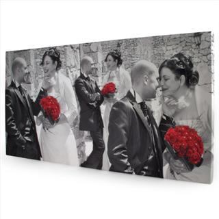 effet noir blanc et couleur mariage