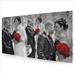 effet noir blanc et couleur mariage