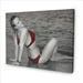 effet noir blanc et couleur plage