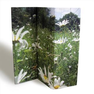paravent personnalise photo fleur