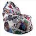 pouf personnalise grandes photos