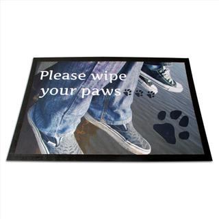 tapis d'entrée personnalisé