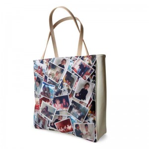 sac shopping avec photomontage