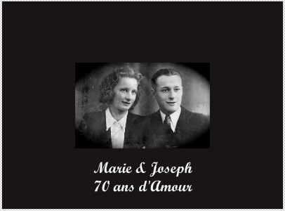 photo marie et joseph noir et blanc