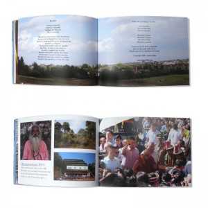 livre photo à couverture souple personnalisé avec des photos de voyage