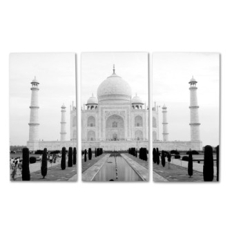 triptyque photo Taj Mahal